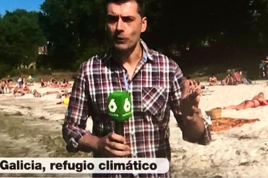 Апартаменты Refugio Climatico En Finisterre Frente A La Playa Экстерьер фото