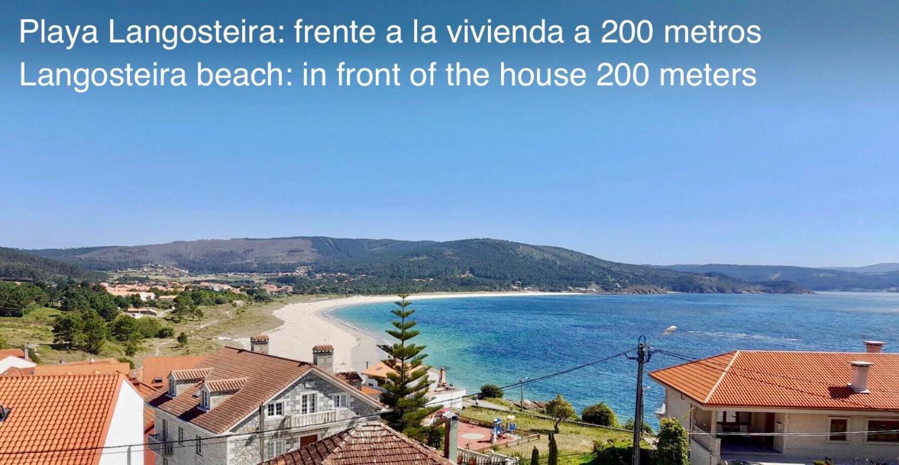 Апартаменты Refugio Climatico En Finisterre Frente A La Playa Экстерьер фото