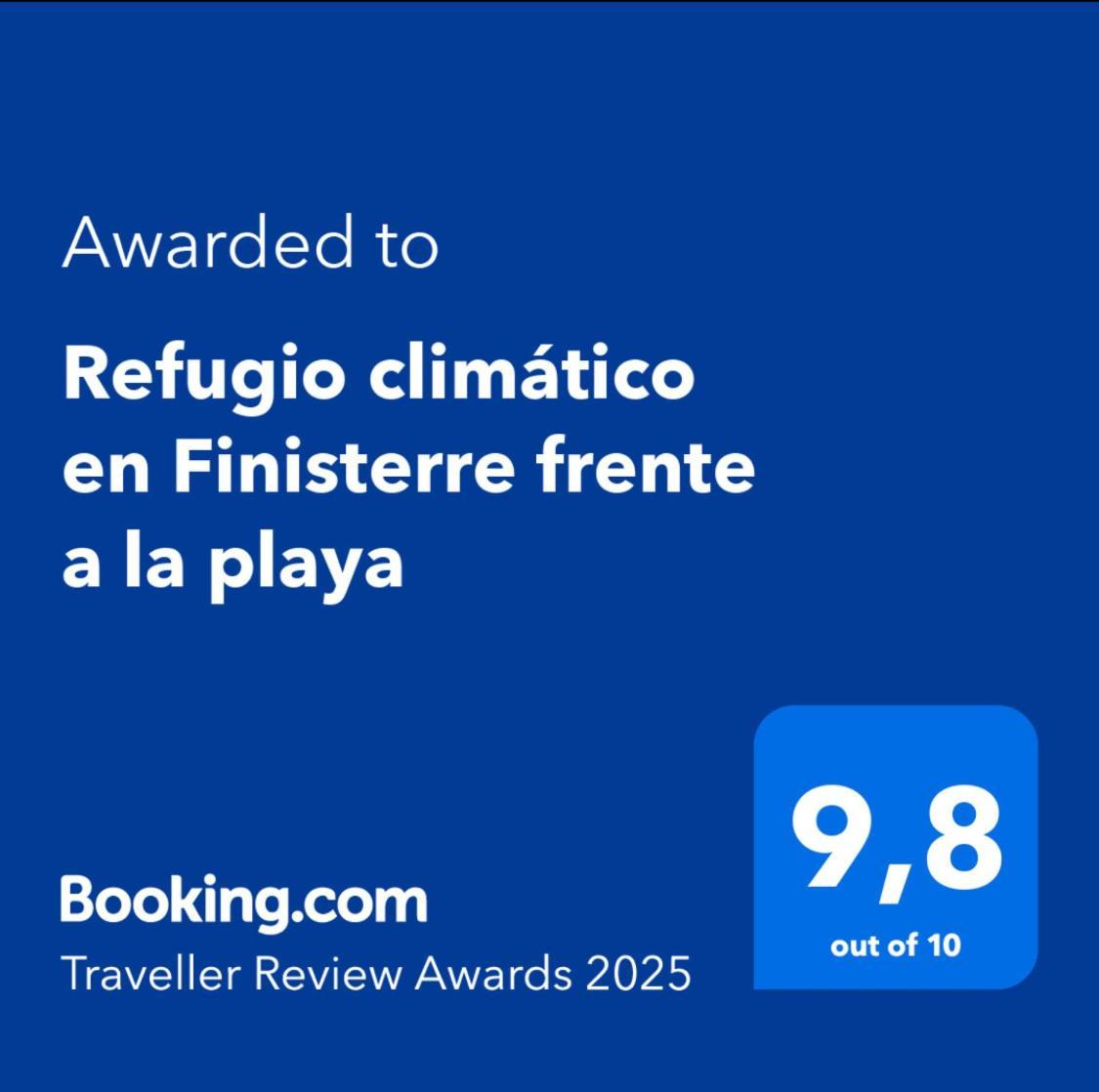 Апартаменты Refugio Climatico En Finisterre Frente A La Playa Экстерьер фото